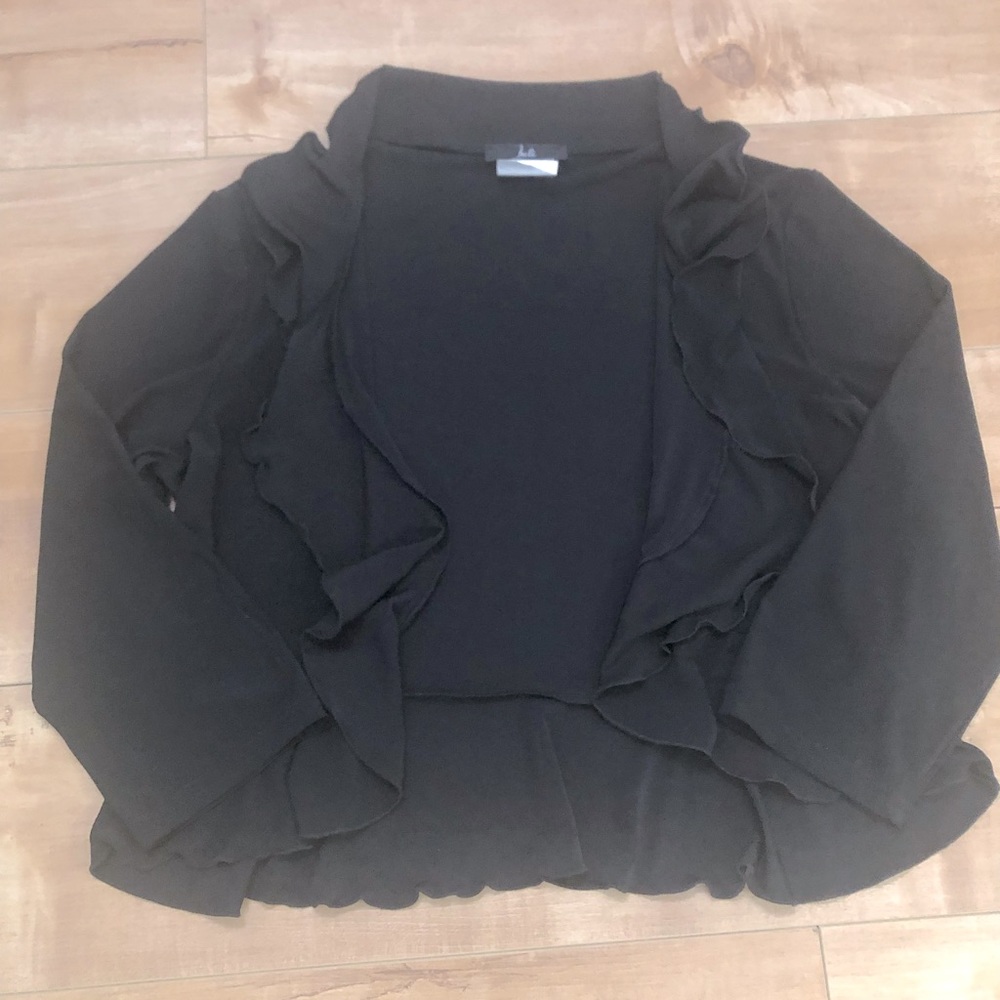 Cropped bolero shrug